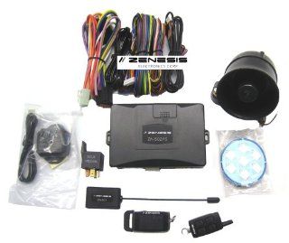ZN 502AS   Zenesis 2 WAY FM Alarm+Starter Combo  Vehicle Security Complete Systems 