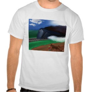 Streamliner Train T shirt