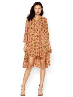 African Floral High Low Dress by Thakoon Addition