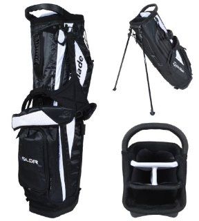 TaylorMade Microlite Stand Bag, Black/White  Golf Stand Bags  Sports & Outdoors