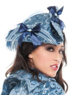 Starline Women's Blue Victorian Pirate Hat One Size Fits Most Toys & Games