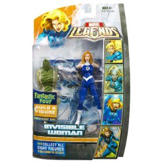 Marvel Legends Fantastic Four Build A Figure Invisible Woman Ronan The Accuser Series Toys & Games