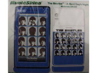 MusicSkins Vinyl Decal Skin Beatles Hard Days Night (OEM) MS BEAT80045 For Motorola Droid Cell Phones & Accessories