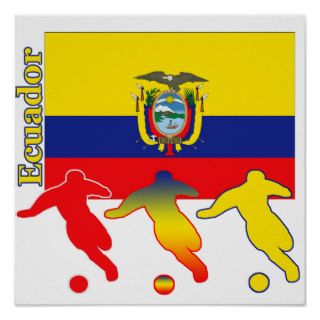Soccer Ecuador Poster