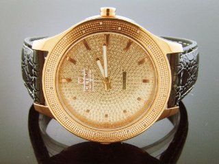 Icetime 20 Diamonds Double Decker Watch Rose Gold 48mm at  Men's Watch store.
