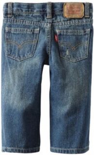 Levi's Baby Boys Infant 505 Relaxed Straight Jean, High Tide, 12 Months Clothing