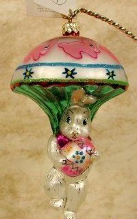 Christopher Radko "Bunny Jump" Decorative Ornament #00 495 0   Decorative Hanging Ornaments