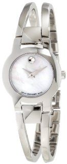 Movado Women's 0606538 Amorosa Stainless Steel White Mother Of Pearl Watch at  Women's Watch store.