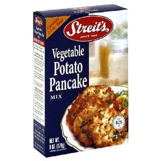Streit's Vegetable Potato Pancake, 6 Ounce Units (Pack of 12)  Pancake And Waffle Mixes  Grocery & Gourmet Food
