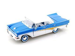1958 Ford Fairlane 500 1/32 Blue w/ White Toys & Games