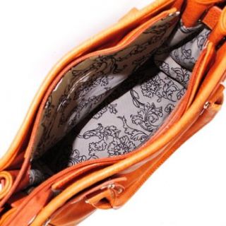 Nicole Lee Gitana Vintage Illustration Art Coffee Print Pad Lock Handbag Hollywood Celebrity Adjustable strap Shoulder Satchel Handbag in Wine Burgundy Leopard Shoes