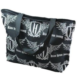 SS501 Kim Hyun Joong with fastener support black cloth bag / eco bag (Need Network) (japan import) Toys & Games