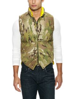 Camo Down Vest by Bee Line
