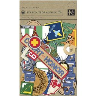 Boy Scouts Cardstock Die Cuts for Scrapbooking (30 561595)