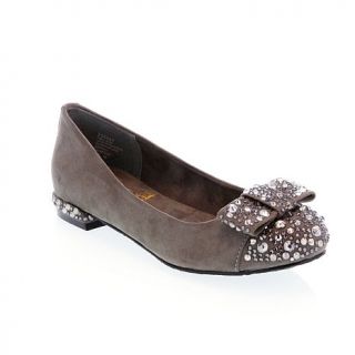 Joan Boyce Ballet Flat with Faceted Jewels