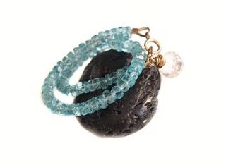 apatite quartz gemstone bracelet by prisha jewels