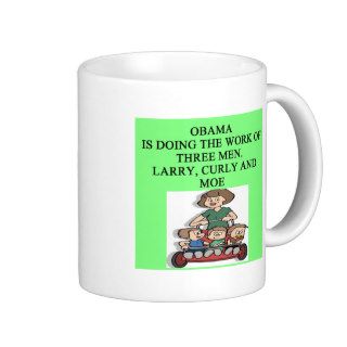 anti obama three stooges joke mugs