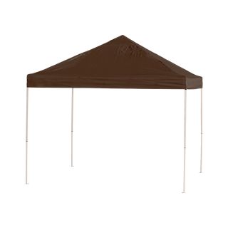 ShelterLogic Sport Series Straight Leg Pop-Up — 10-ft. x 10-ft., Chocolate Brown, Model# 22710  Pop Up Canopies