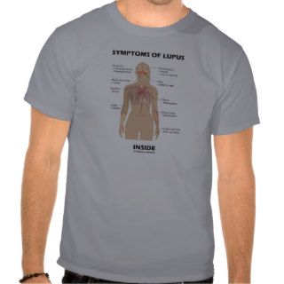 Symptoms Of Lupus Inside (Autoimmune Disorder) T shirts