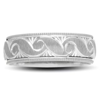swirl wedding band in 10k white gold $ 329 00 take up to an extra 15 %