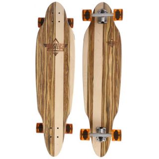 Duster Scoop Longboard Complete Brown/Applewood 37.5in 2014