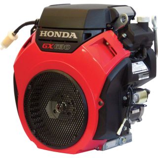 Honda V-Twin Horizontal OHV Engine with Electric Start – 688cc, GX Series, 1in. x 2 29/32in. Shaft, Model# GX630RQDF2  601cc   900cc Honda Horizontal Engines