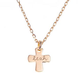 personalised holy communion chain necklace by merci maman