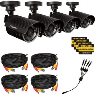 Defender Outdoor Security Camera — Set of 4, 480 Lines, Model# 21002  Security Systems   Cameras