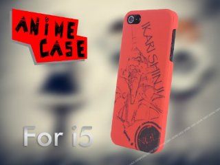 Iphone 5 Hard Case Anime Neon Genesis Evangelion + Free Screen Protector (C509 0046) Cell Phones & Accessories