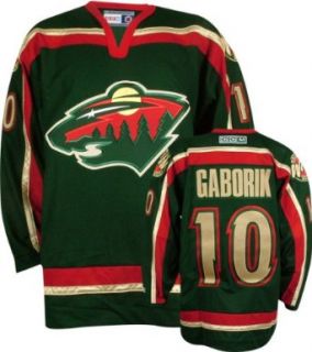 Marian Gaborik Minnesota Wild NHLPA Player Jersey   XX Large  Clothing