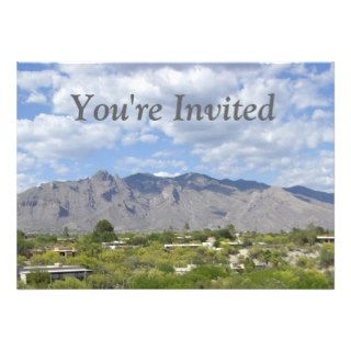 Mountain Range Invitations