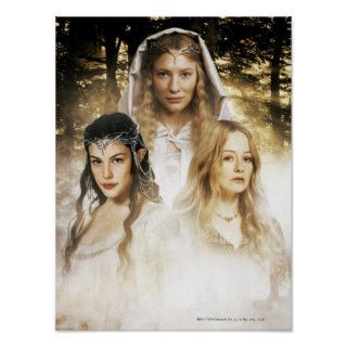 Arwen, Galadriel, Eowyn Print