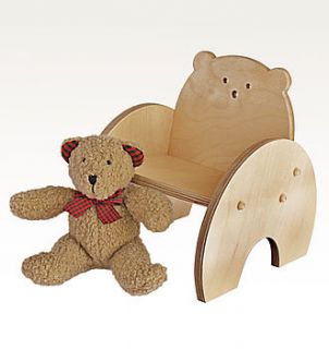 cubblet teddy bear chair by bears in the wood