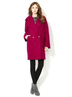 Wool Patch Pocket Coat by Cynthia Rowley Outerwear