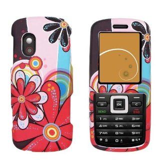 Hard Plastic Snap on Cover Fits Samsung T401G Daisy Pop Rubber Tracfone Cell Phones & Accessories