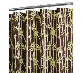 Watershed 2 in 1 Bamboo Garden 72x72 Shower Curtain —