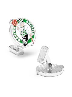 Palladium Boston Celtics Cufflinks by CUFFLINKS INC