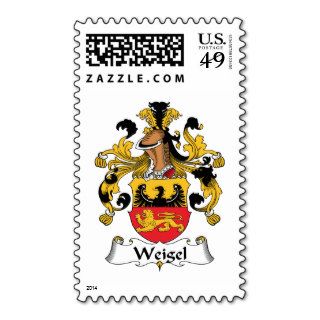 Weigel Family Crest Postage Stamp