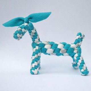 fleece dog toy for dogs by klassy canine bakery