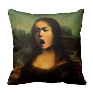 Caravaggio's Mona Medusa Pillow