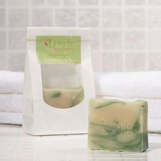lemongrass & cedarwood handmade natural soap by aroma candles