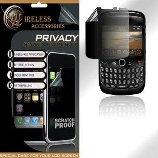 Blackberry Gemini 8520 Privacy Screen Protector + Free LiveMyLife Wristband Cell Phones & Accessories