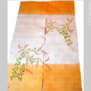 Shop 'Hagi'   Bush Clover Japanese Noren Curtain at the  Home Dcor Store