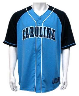 North Carolina Youth Grand Slam Baseball Jersey, Light Blue, X Large  Sports Fan Baseball And Softball Jerseys  Clothing
