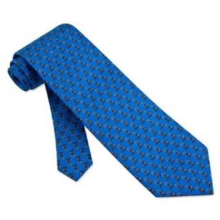 I�m Listening Tie Blue Silk Necktie   Mens Occupational Neck Tie Clothing