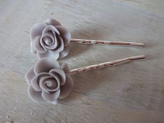 rosie rose hair slides by simply chic gift boutique