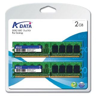 A DATA DDR2 800 MHz Memory Dual Channel Kit 2GB (1GB*2) 240 pins Electronics