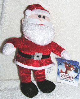 Rudolph 9" Stuffed Plush Santa Claus Doll Toys & Games