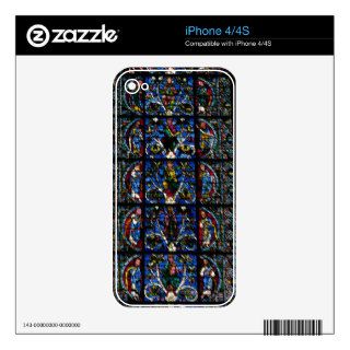 The Tree of Jesse, lancet window in the west facad Skins For The iPhone 4