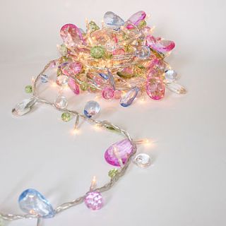 crystal string lights by confetti kiss
